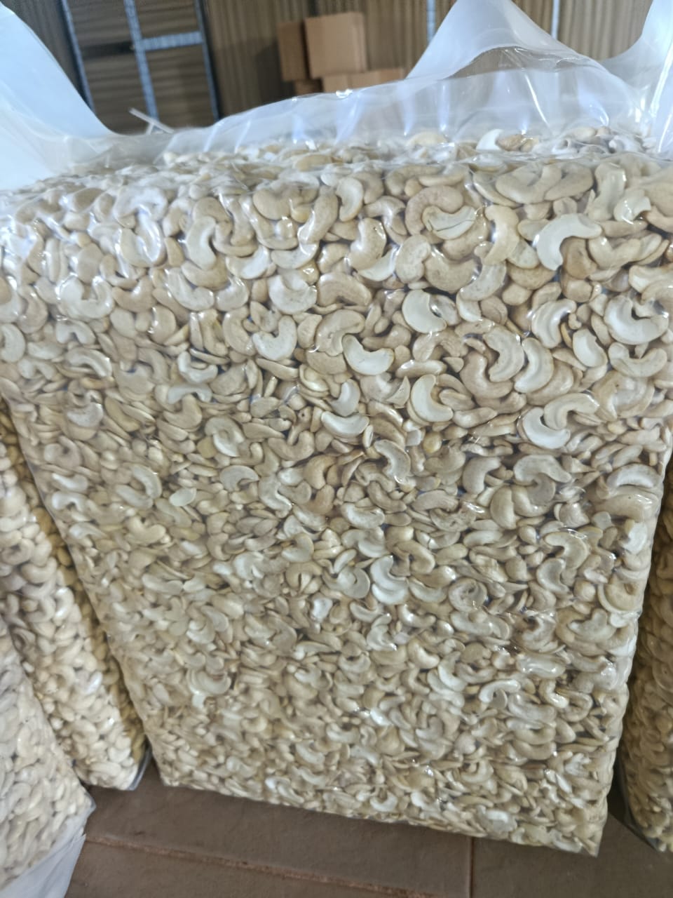 NASS packaged cashew nuts ready for supply
